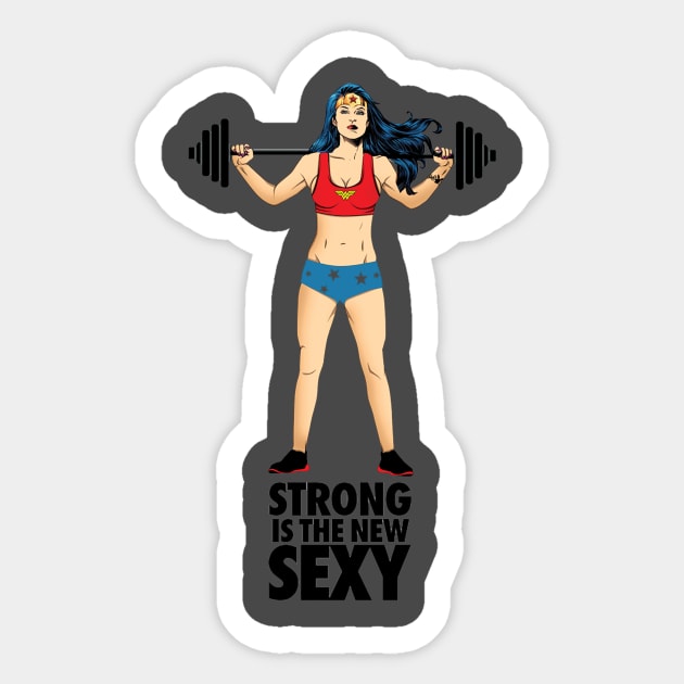 STRONG IS THE NEW SEXY! Sticker by LOJAEGLENCE